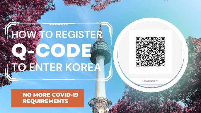 How to Fill in the Q-Code for a Holiday to South Korea