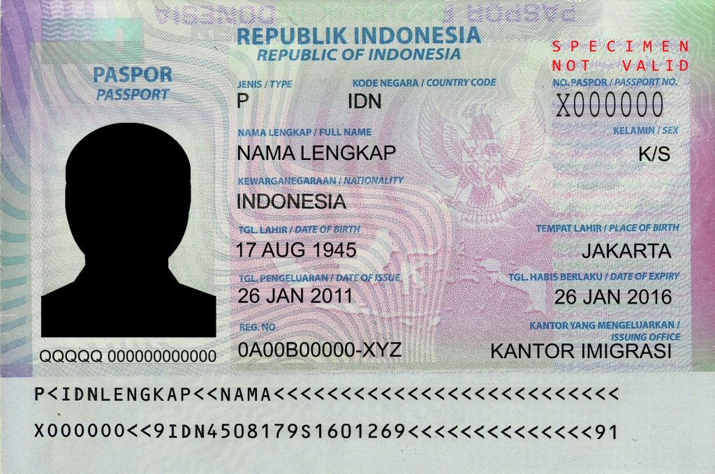 Indonesian_passport_data_page