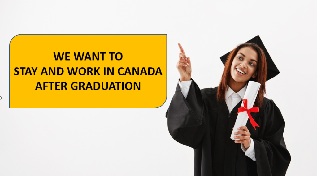 Work in Canada After Graduating from College