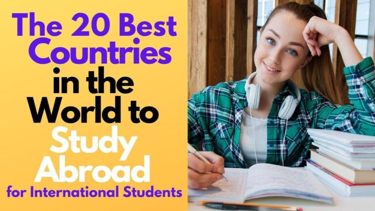 20 Best Countries for International Students