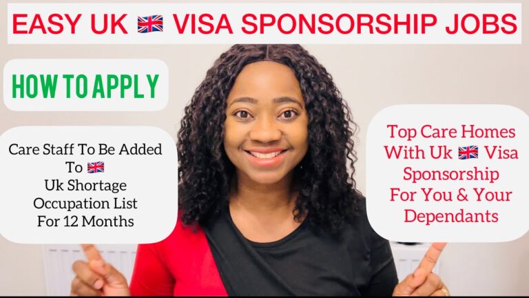 UK Healthcare Jobs with Visa Sponsorship in 2025