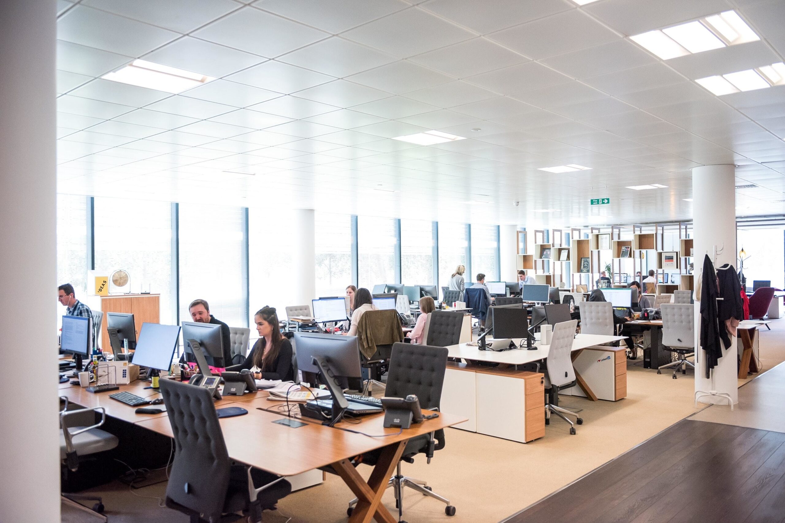 A collaborative office setting awaits Nigerian professionals